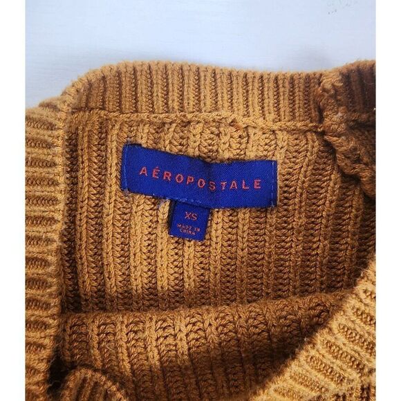 Aeropostale Women's Gold XS Sweater - Picture 8 of 8